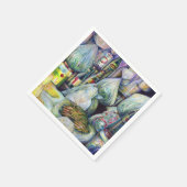 Singapore's zonnegedroogde aroma's servetten (Hoek)