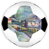 Singapore's zonnegedroogde aroma's voetbal (Gedraaid)