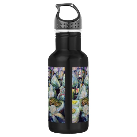 Singapore's zonnegedroogde aroma's waterfles (Achterkant)