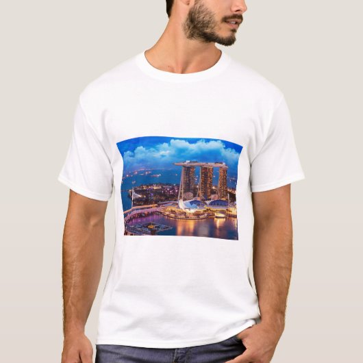 Singaporese Mannen T-shirt (Voorkant)
