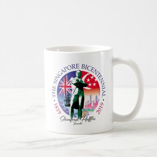 Singapour Bicentennial Collection Mug v2 (Droite)