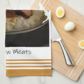 Singapour Char Siew Viandes Serviette de cuisine (Quart Plié)