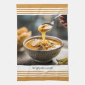 Singapour Laksa Serviette de cuisine (Vertical)