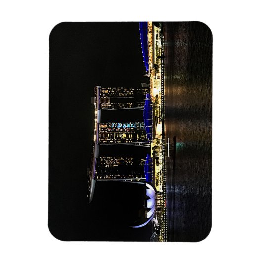Singapour Marina Bay Sands #1 Magnet (Vertical)