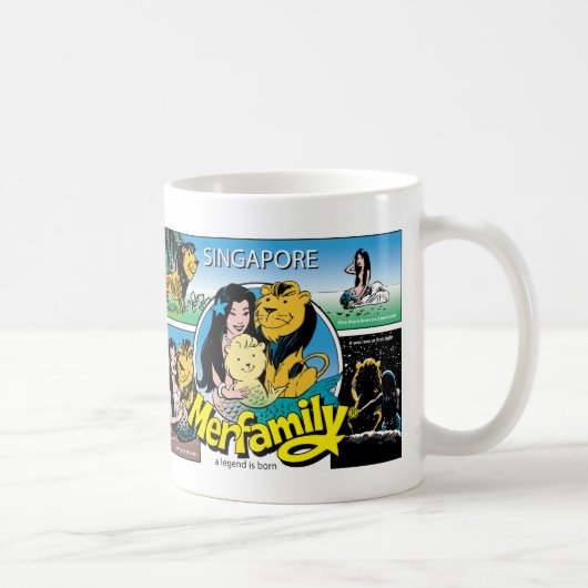 SINGAPOUR MERFAMILY® Mug (Droite)