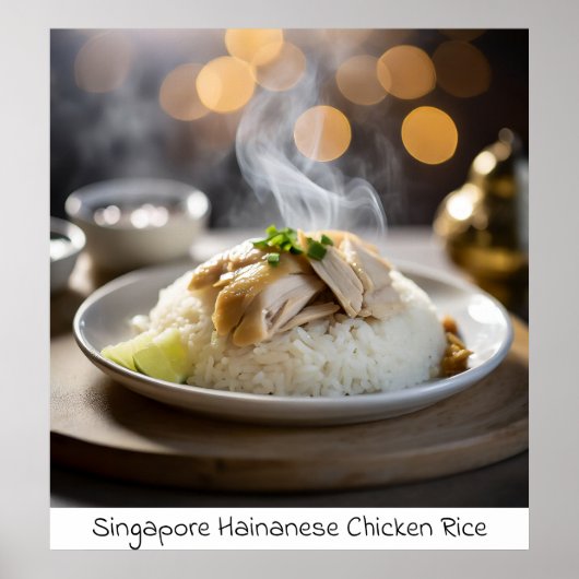 Singapour Riz de poulet hainanais - Impression d'a (Devant)