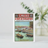 Singapur  Reise Briefkaart (Staand voorkant)