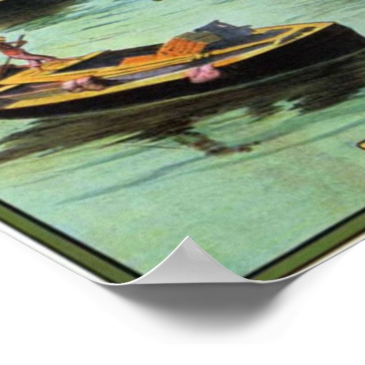 Singapur  Reise Poster (Hoek)