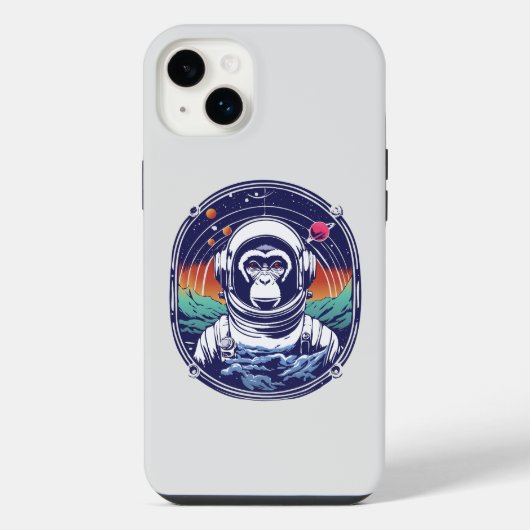 Singe Astronaute de l'Espace (Verso)