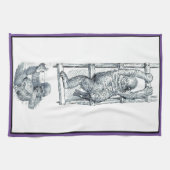 Singe Autour De Young Gorilla Serviette De Cuisine (Horizontal)