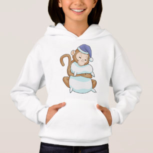 Singe avec Coussin et tête de lit