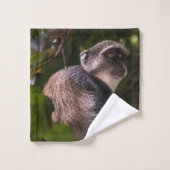 Singe bleu, Zanzibar (Gant de toilette)