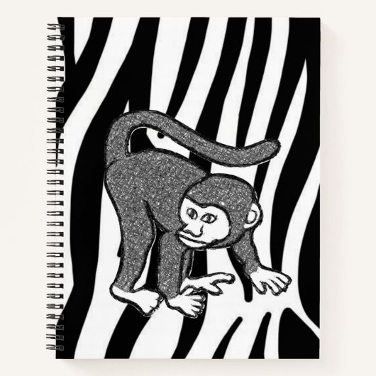Singe Carnet spirale (Devant)