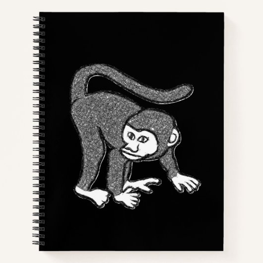 Singe Carnet spirale (Devant)