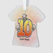 Singe Chaussette Numéro 10 (devant)
