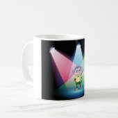 Singe dans la tasse de projecteurs (Devant gauche)