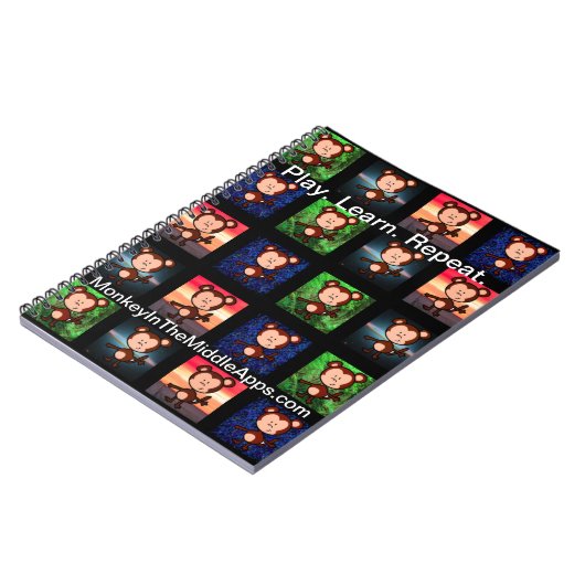 Singe dans le carnet moyen d'Apps (Côté gauche)