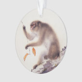 Singe dans un arbre persimmon (devant)