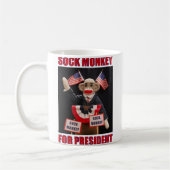 Singe de chaussette pour le Président Mug (Gauche)