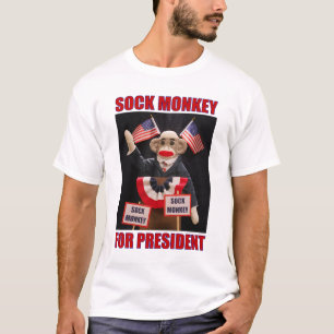 Singe de chaussette pour le Président T-Shirt