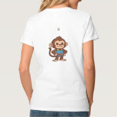Singe de Confiance Calme – T-Shirt Progrès Silenci (Dos)