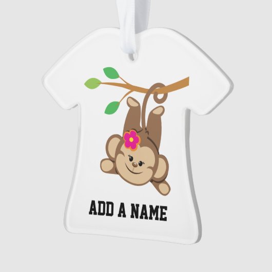 Singe de oscillation de fille (devant)