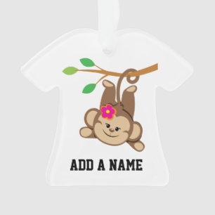 Singe de oscillation de fille