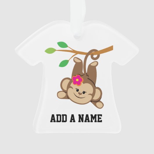 Singe de oscillation de fille (devant)