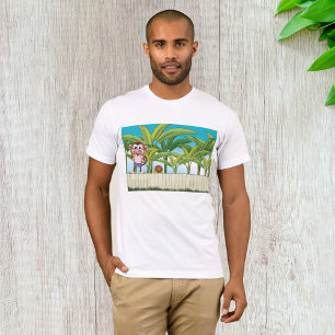 Singe Et T-shirt Escargot