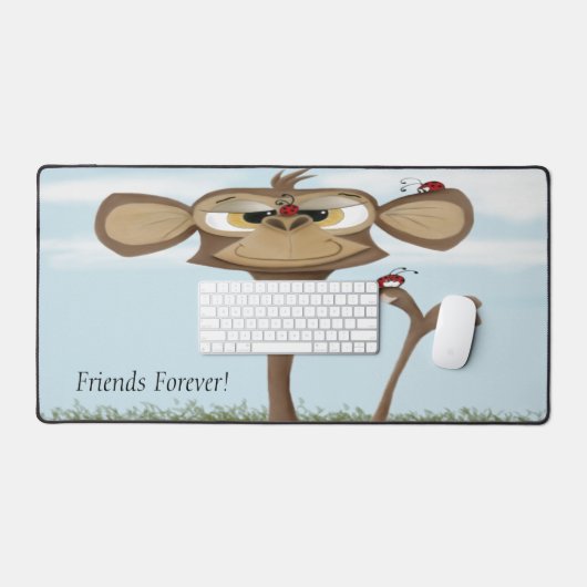 Singe idiot et coccinelles (Clavier et souris)