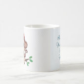 Singe mignon Jouer un tambour Mug (Centre)