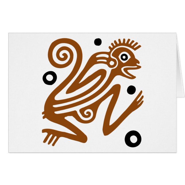 Singe tribal (Devant horizontal)