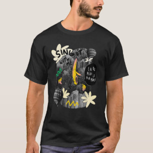 Singer banana forest song t-shirt