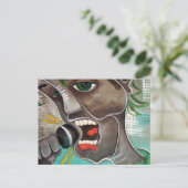 SInger Briefkaart (Staand voorkant)