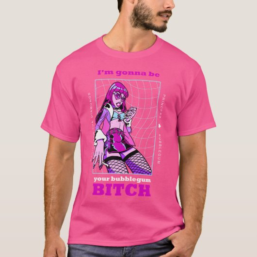 Singer Bubblegum T-shirt (Voorkant)