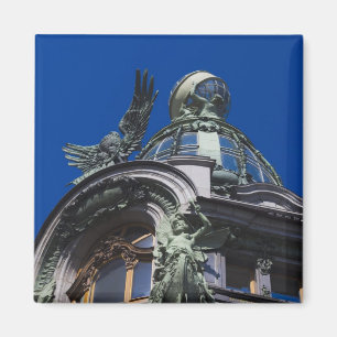 Singer Building, detail Magneet