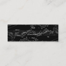 Singer Grey Notes Profile Card