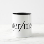 Singer/Mover Coffee Mok (Midden)