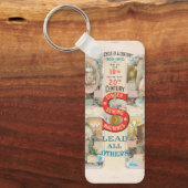 Singer naaimachine advertentie Sleutelhanger (Voorkant)