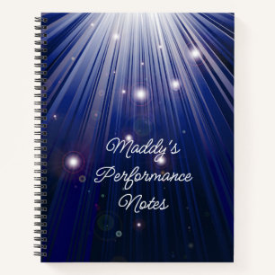 Singer of Actor Notitieboek