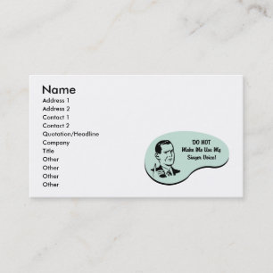 Singer Voice Visitekaartje