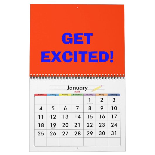 Singerismen Kalender (Jan 2026)