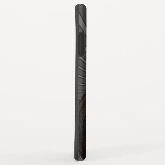 Singers Retro Microphone en Vinyl 45 Case-Mate iPhone Case (Achterkant/rechts)