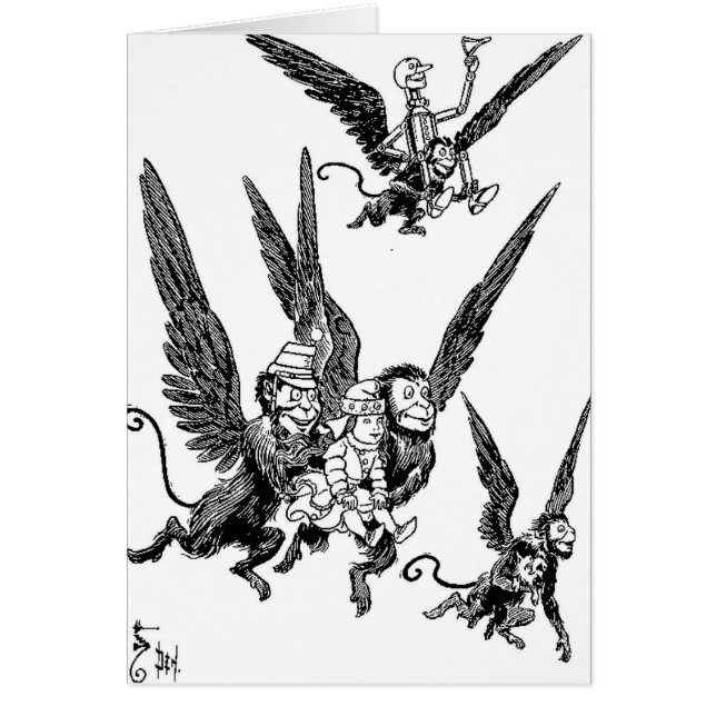 Singes de vol de magicien d'Oz (Devant)