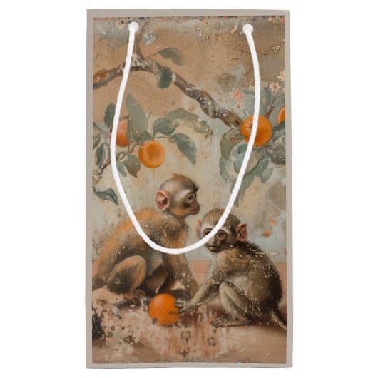 Singes - Sac cadeau (Dos)