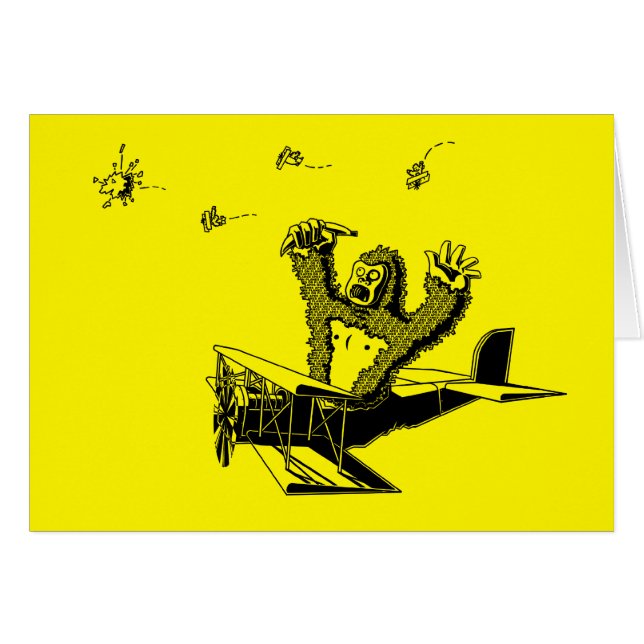 Singes Sur Les Avions (Devant horizontal)