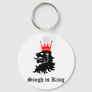 Singh is koning sleutelhanger