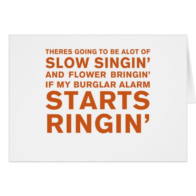 Singin lent (Devant horizontal)