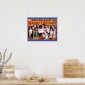  Singing Cats Naughty Anthony Theater Copy Poster (Keuken)