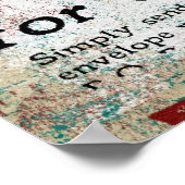 Singing Coach - Funny  Retro Poster (Hoek)